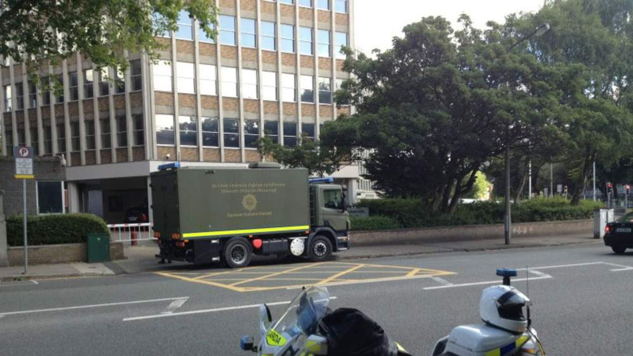 Irish Israel Embassy Evacuation 'False Alarm' | World News | Sky News