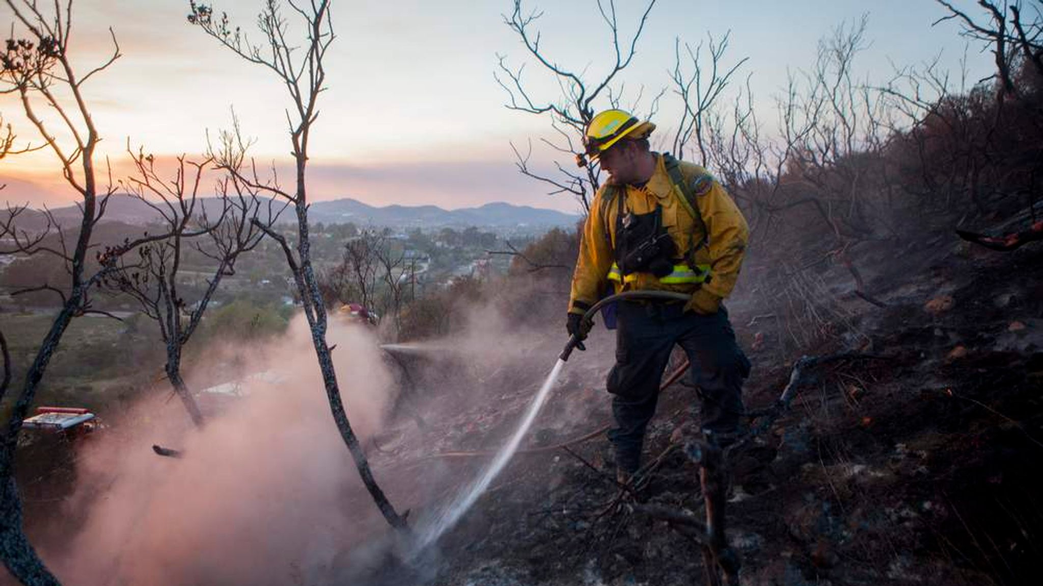 California Wildfires: Man Charged With Arson | US News | Sky News