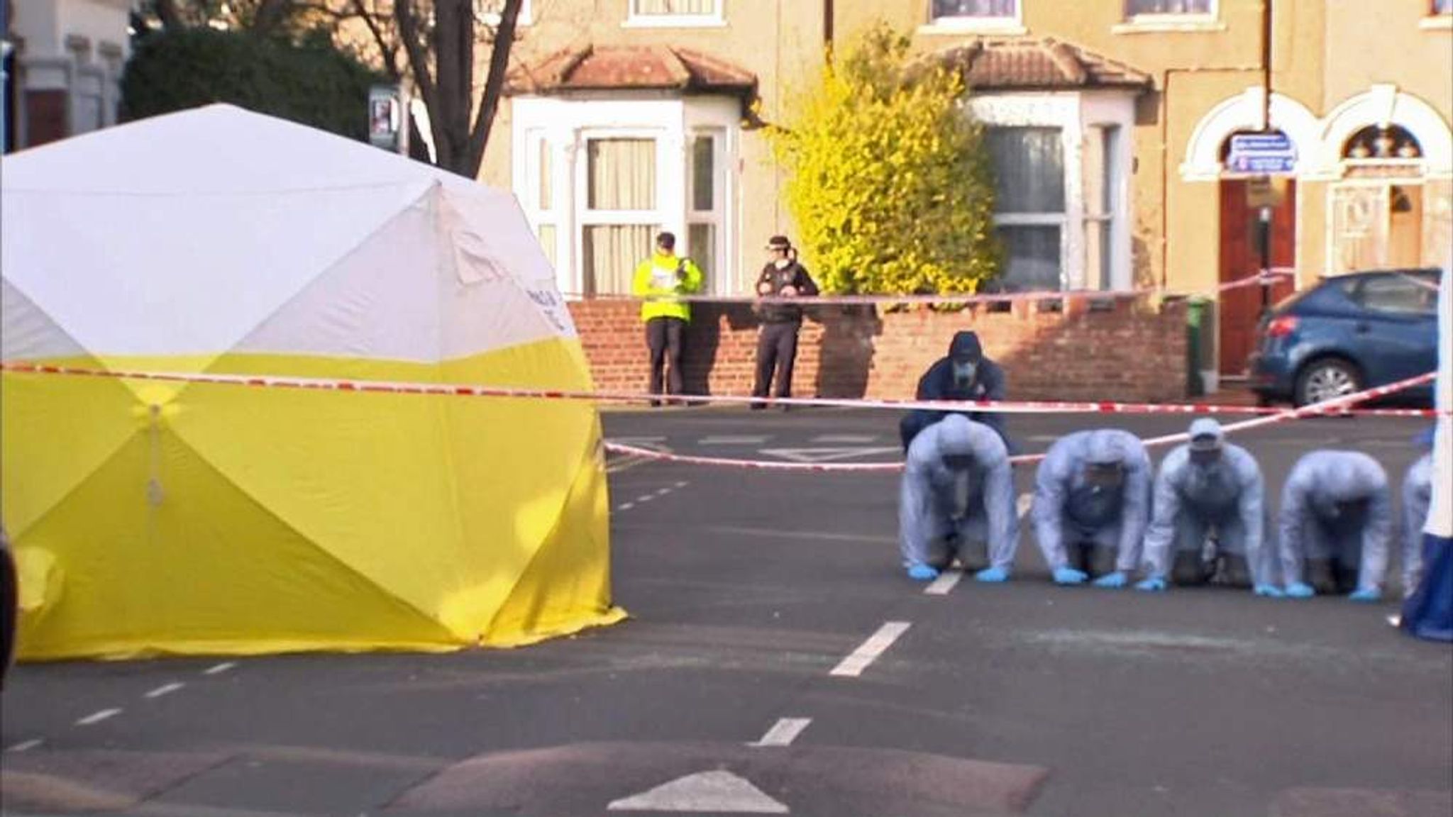Leytonstone Murder Victims Stabbed To Death UK News Sky News