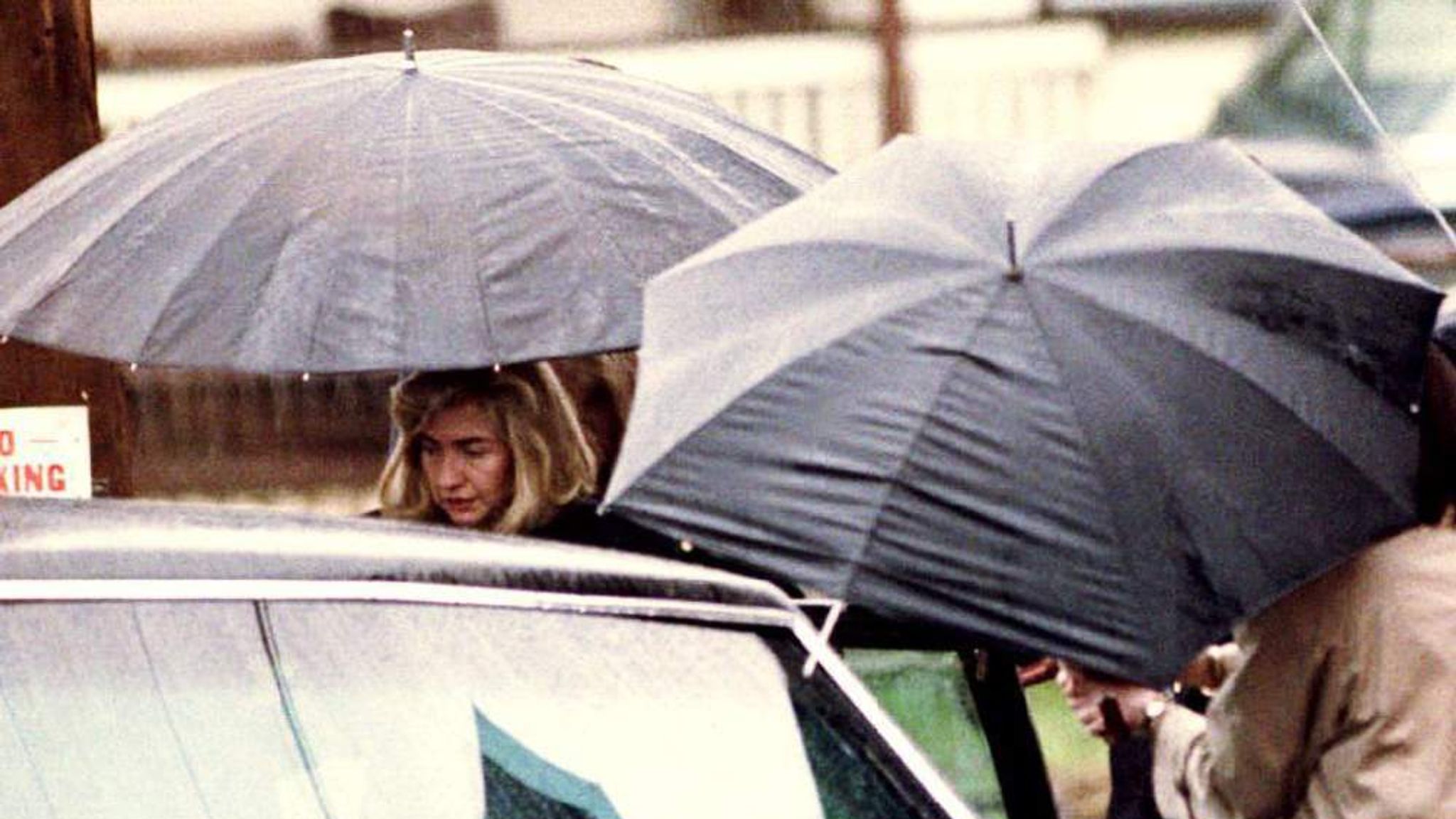 Gravestone Of Hillary Clinton's Dad Toppled US News Sky News