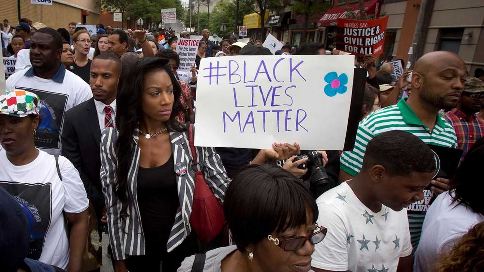 Thousands Protest New York Chokehold Death | US News | Sky News