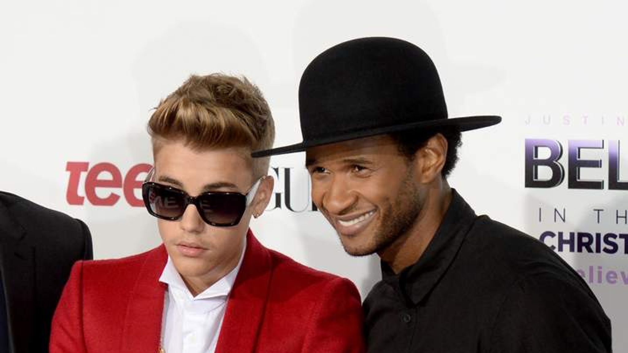 Bieber And Usher Sued For $10m Over Copyright | Ents & Arts News | Sky News