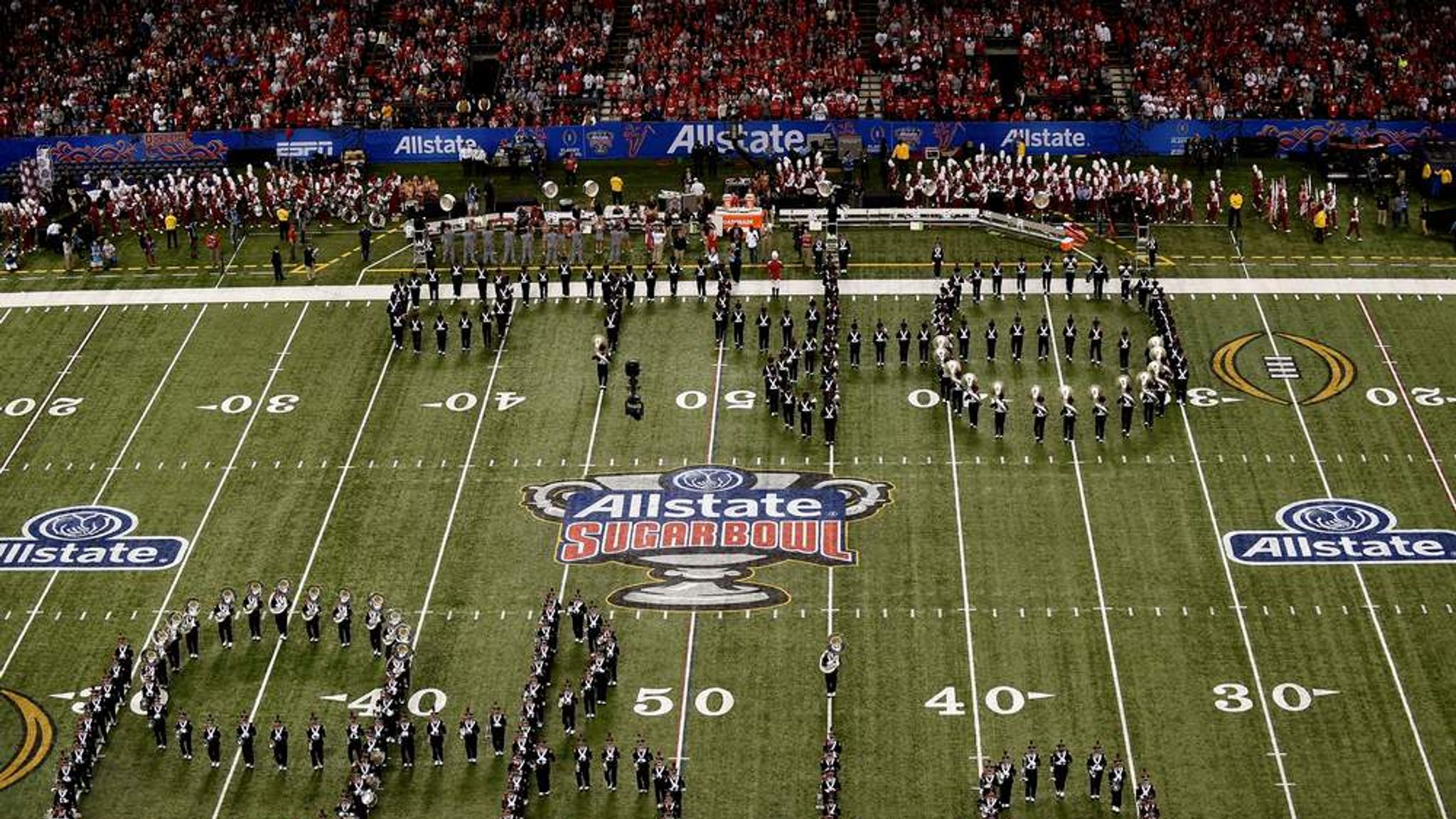 ohio state marching band sugar bowl