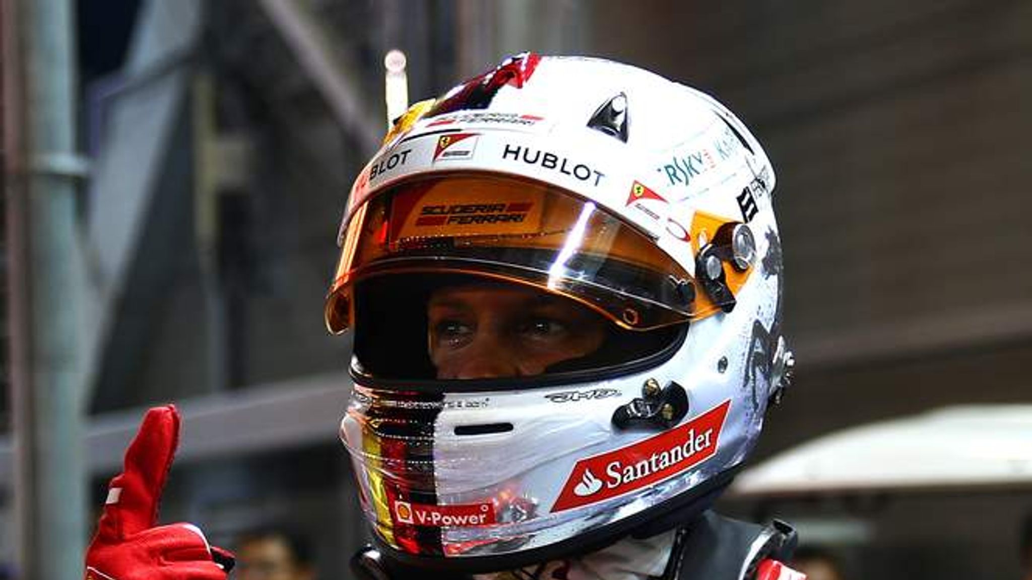 Vettel's One-Finger Salute Explained | Scoop News | Sky News