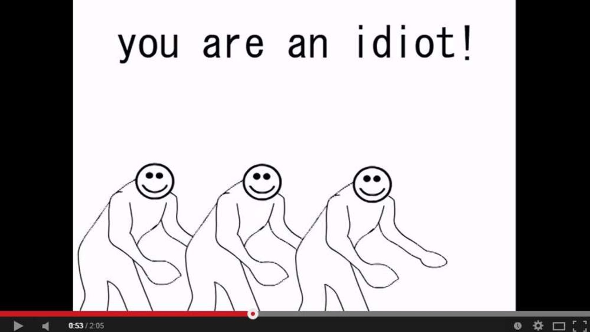 You are an idiot :)