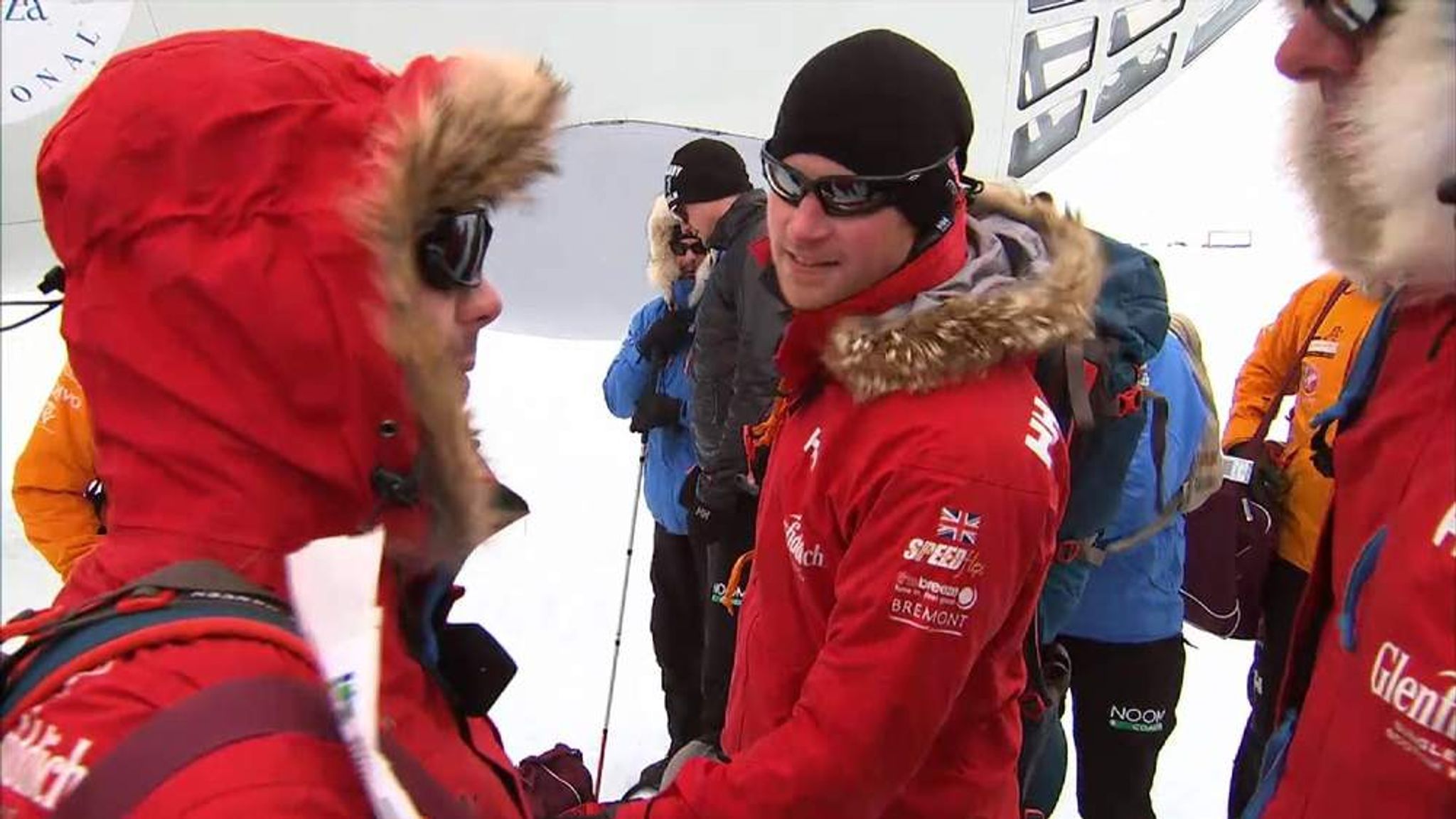 Prince Harry Snowed In At Antarctic Camp | World News | Sky News