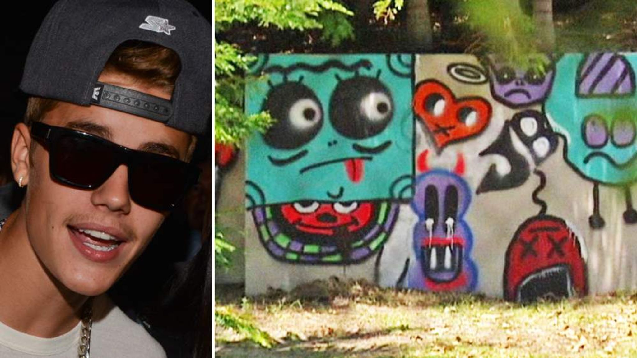 Justin Bieber Told To Clean Up Hotel Graffiti Ents And Arts News Sky News