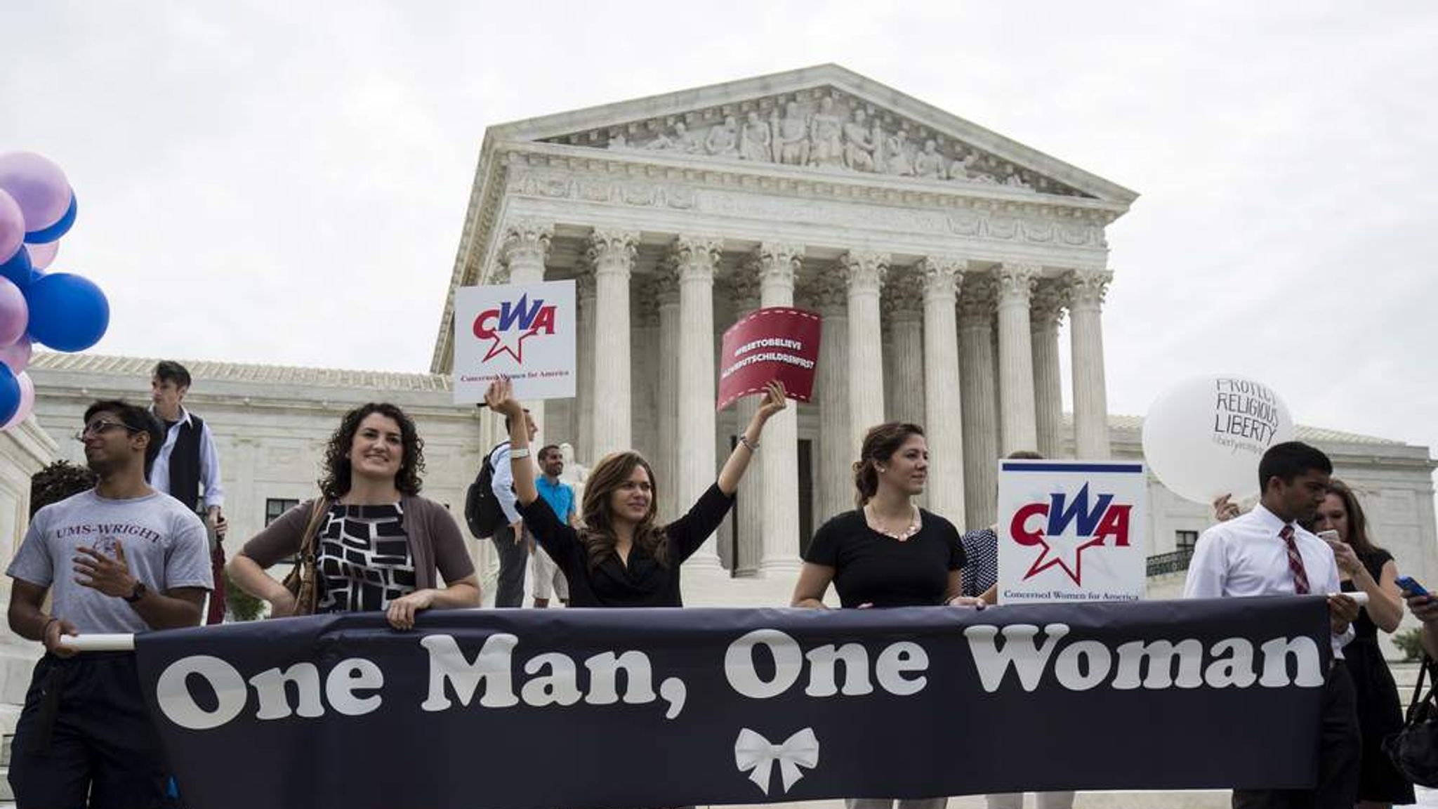 Gay Marriage Legalised In US By Supreme Court | US News | Sky News