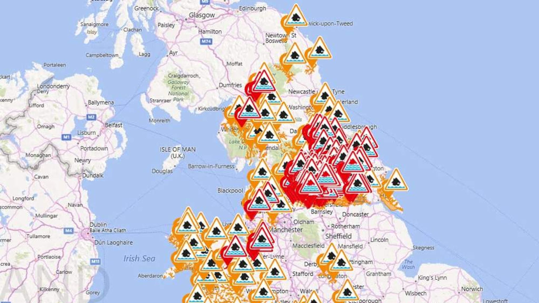 York's Fight Against Flooding As Barrier Raised | UK News | Sky News