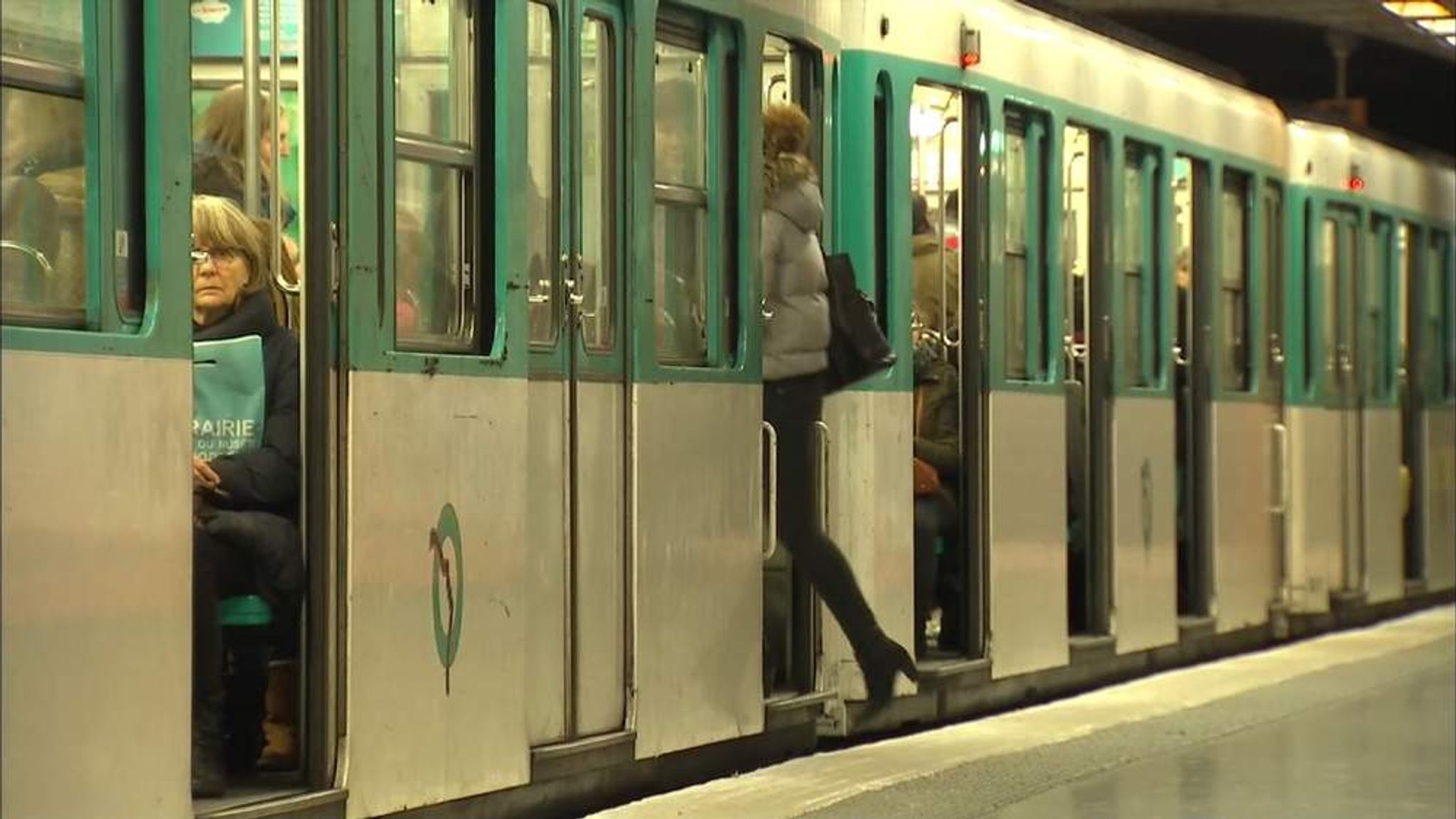 Paris Metro Abuse: Five Men Due In Court | UK News | Sky News