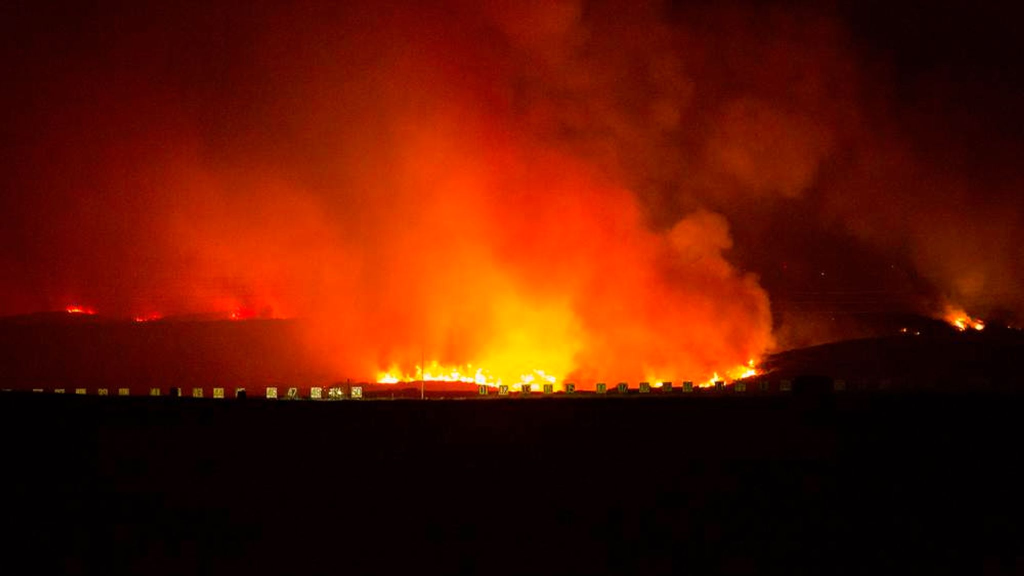 California Wildfires: Man Charged With Arson | US News | Sky News