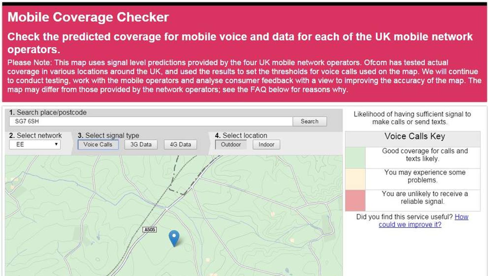 New Mobile Phone Coverage Checker Launched UK News Sky News