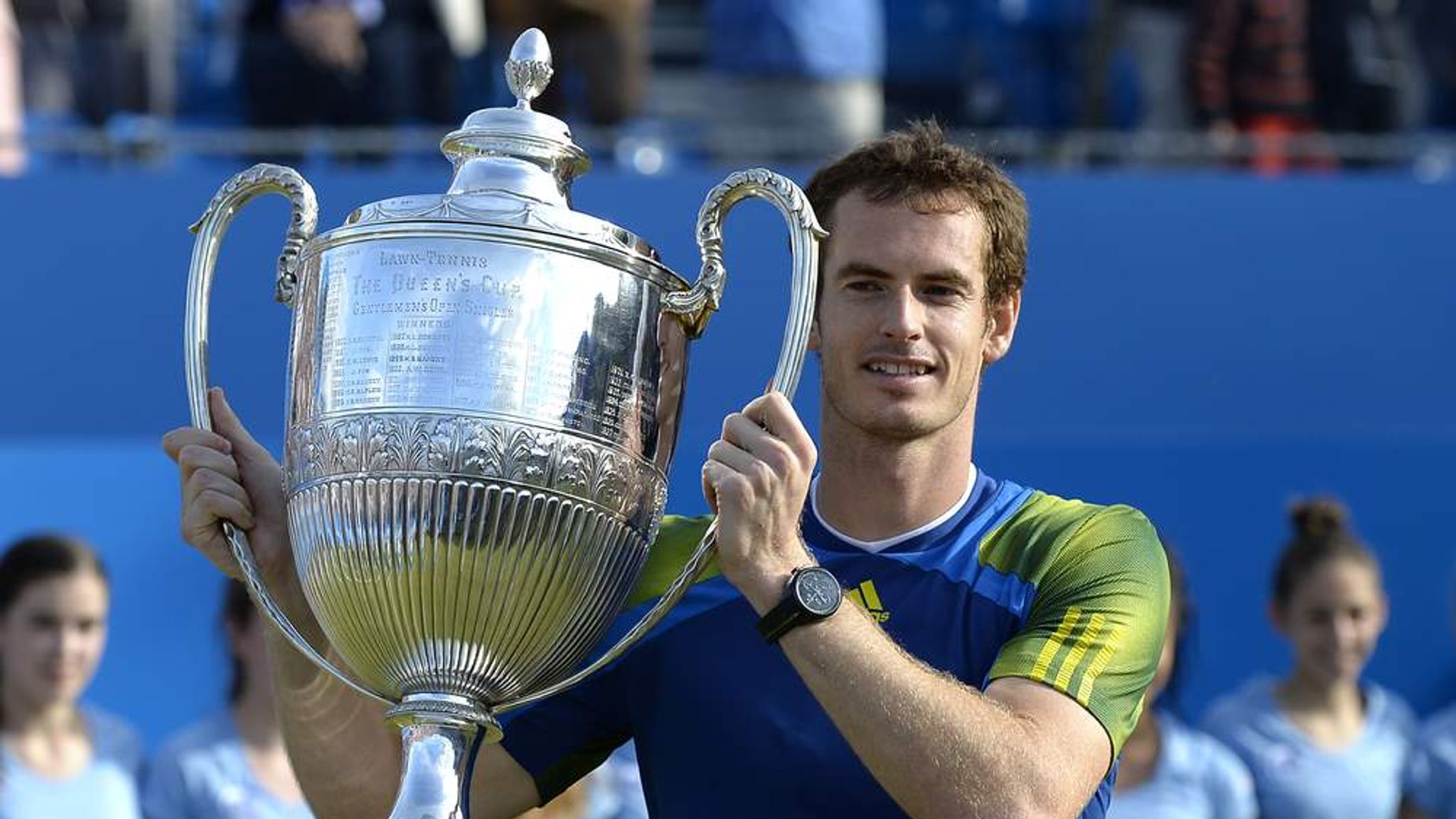 Andy Murray Wins Queen's Title | UK News | Sky News