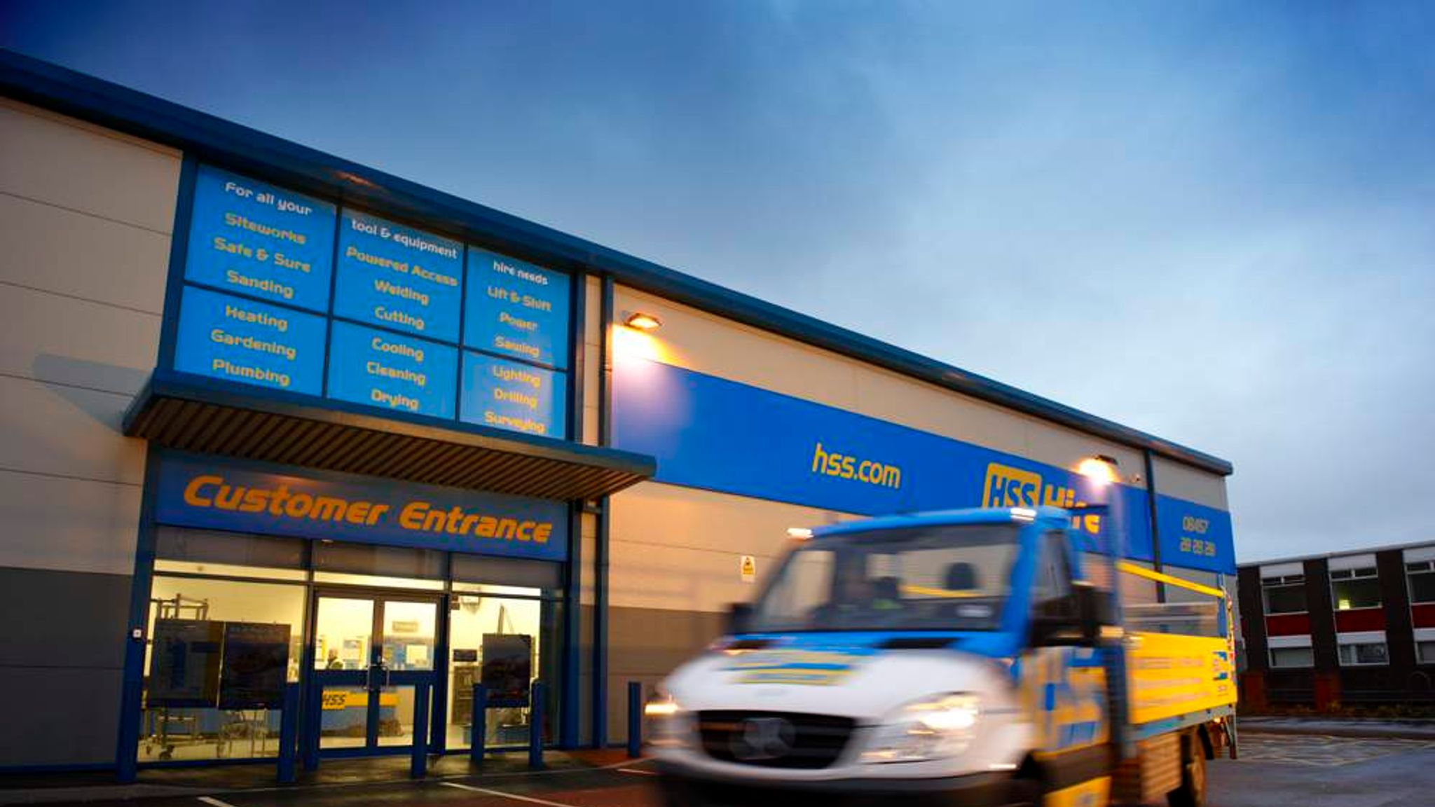 HSS Hire Shares Take A Hammering In 35 Fall Business News Sky News