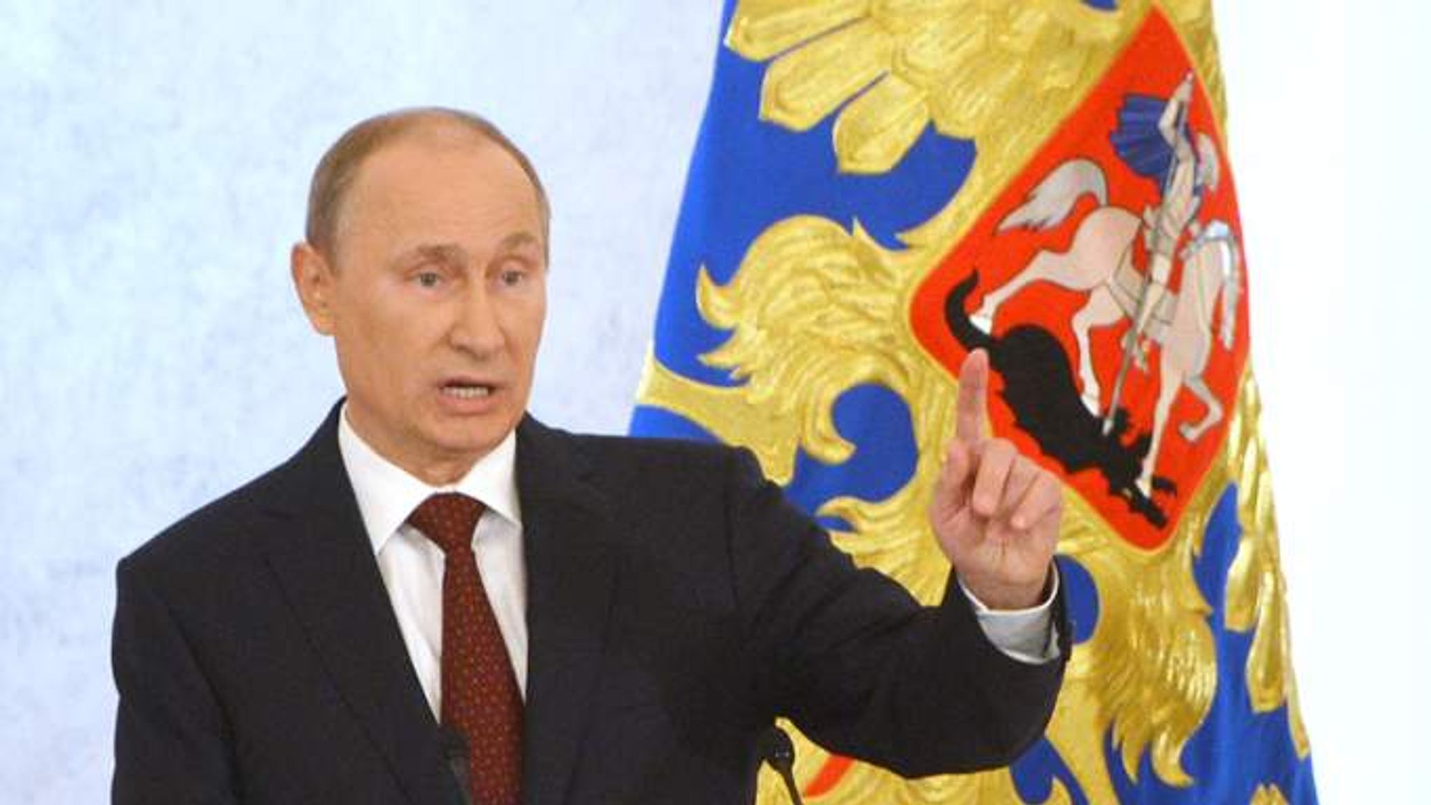 Russia Putin Signs American Adoption Ban World News Sky News
