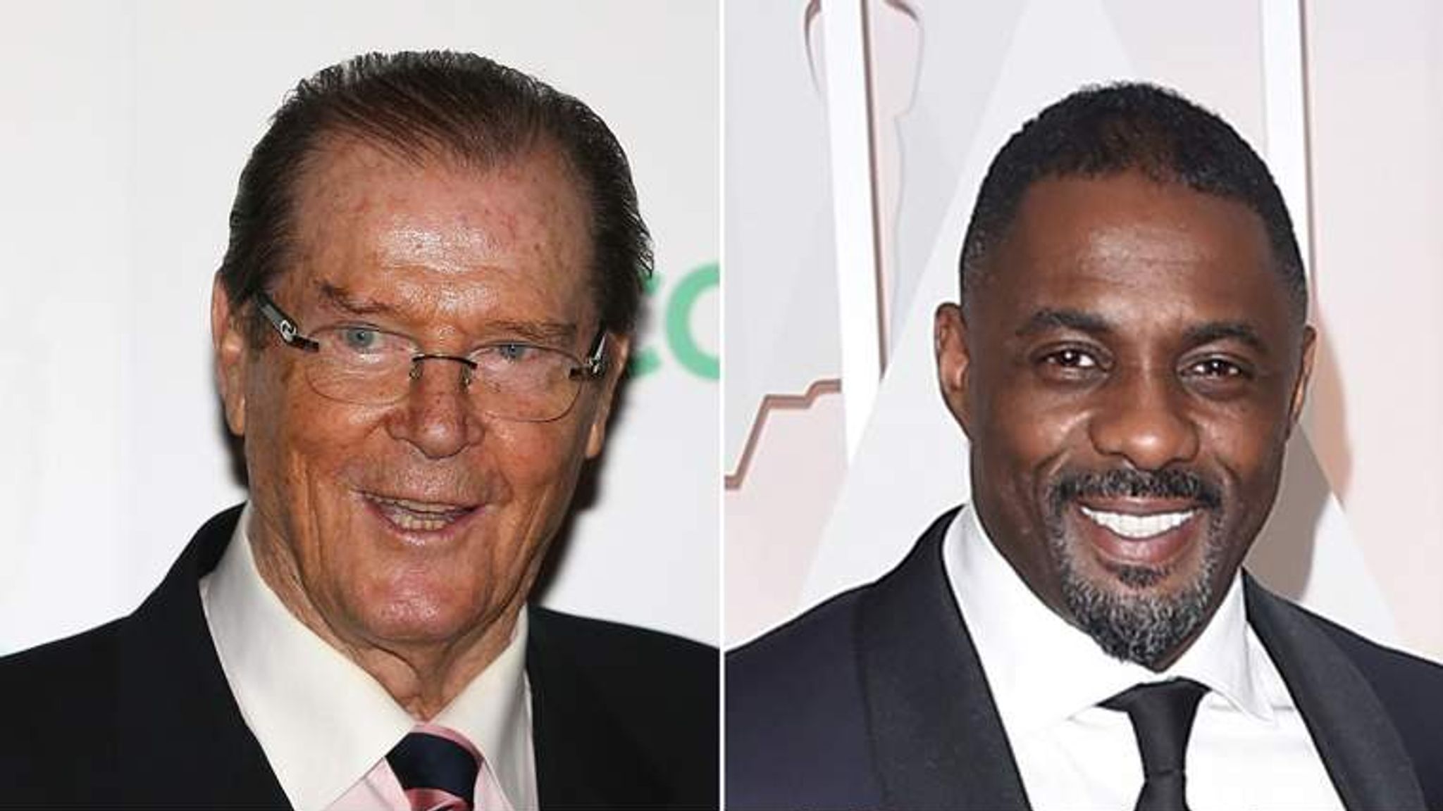 Roger Moore denies making racist comment about Idris Elba - The Economic  Times