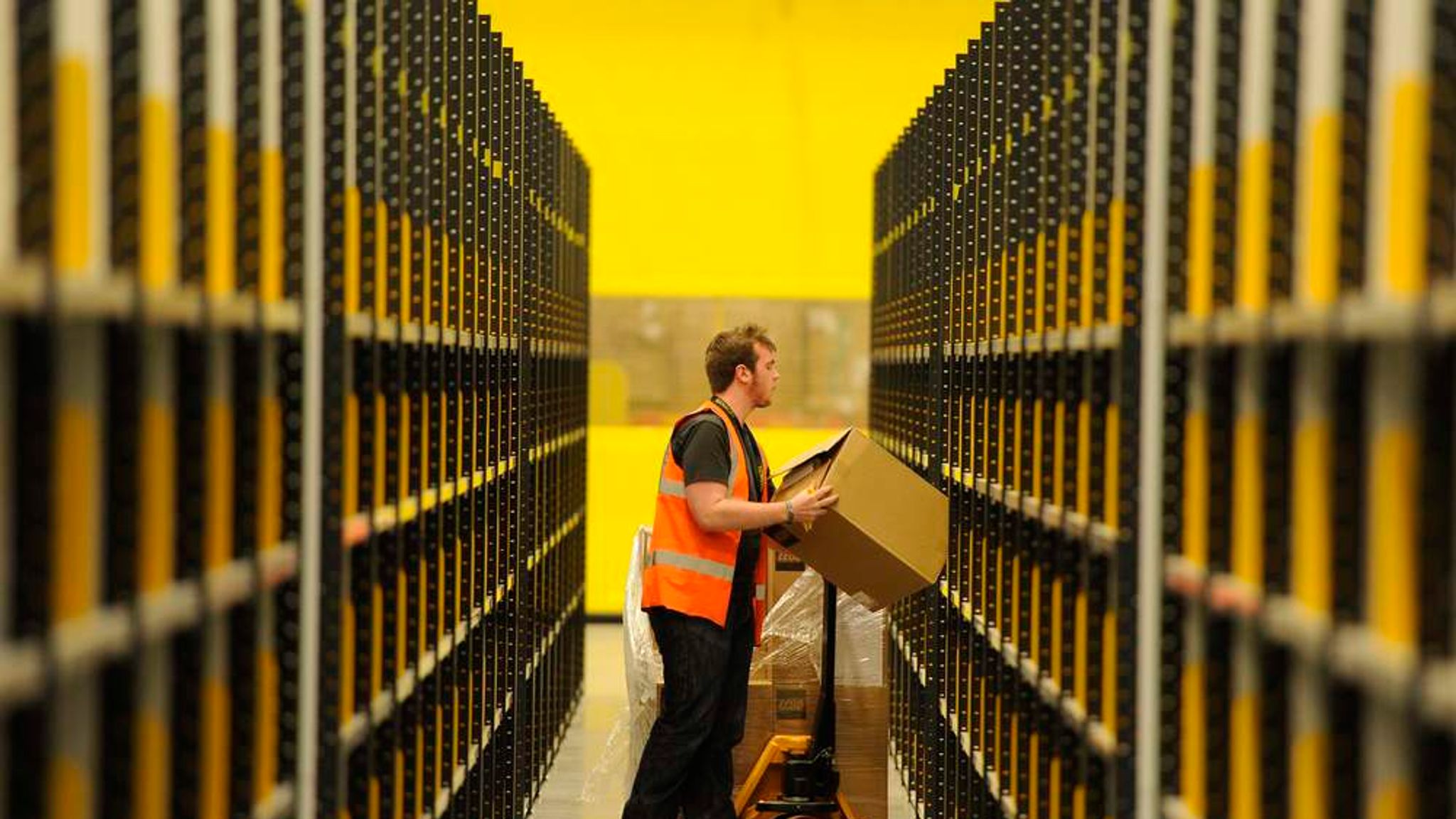 Amazon Creates 2,000 Jobs Amid Online Growth Business News Sky News