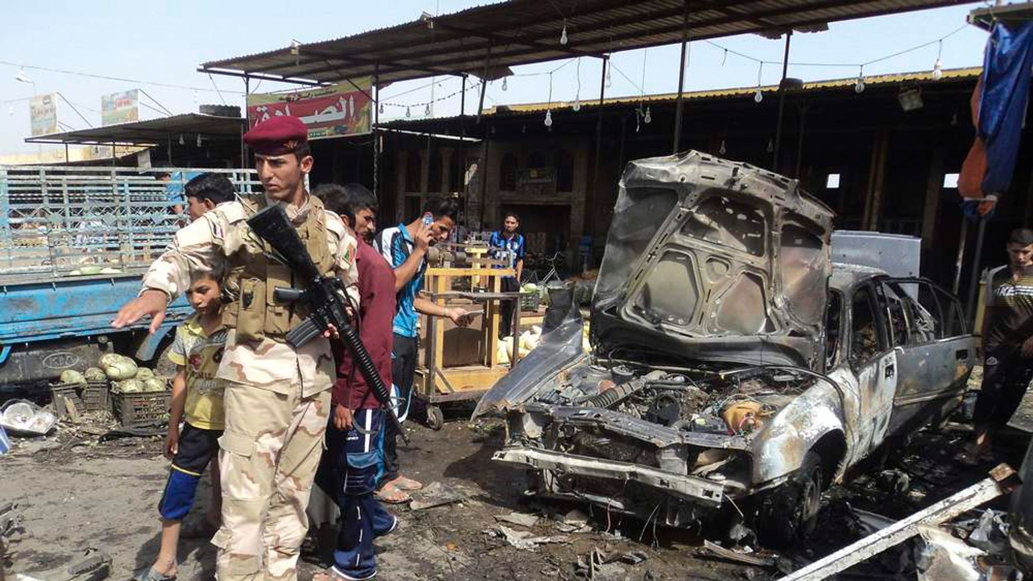 Wave Of Bombings Across Iraq Kill Dozens | World News | Sky News