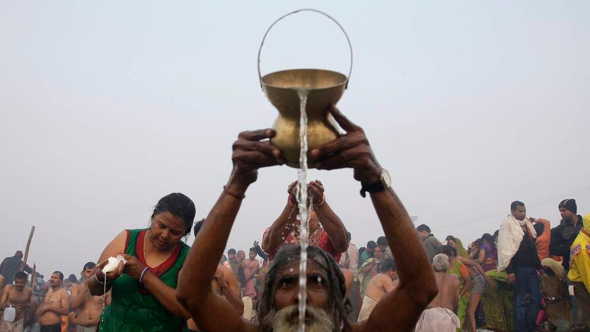 Kumbh Mela Festival On Ganges Starts In India World News Sky News 2620