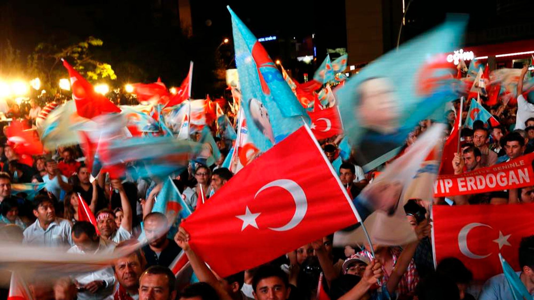 Turkish PM Erdogan Wins Presidential Election World News Sky News