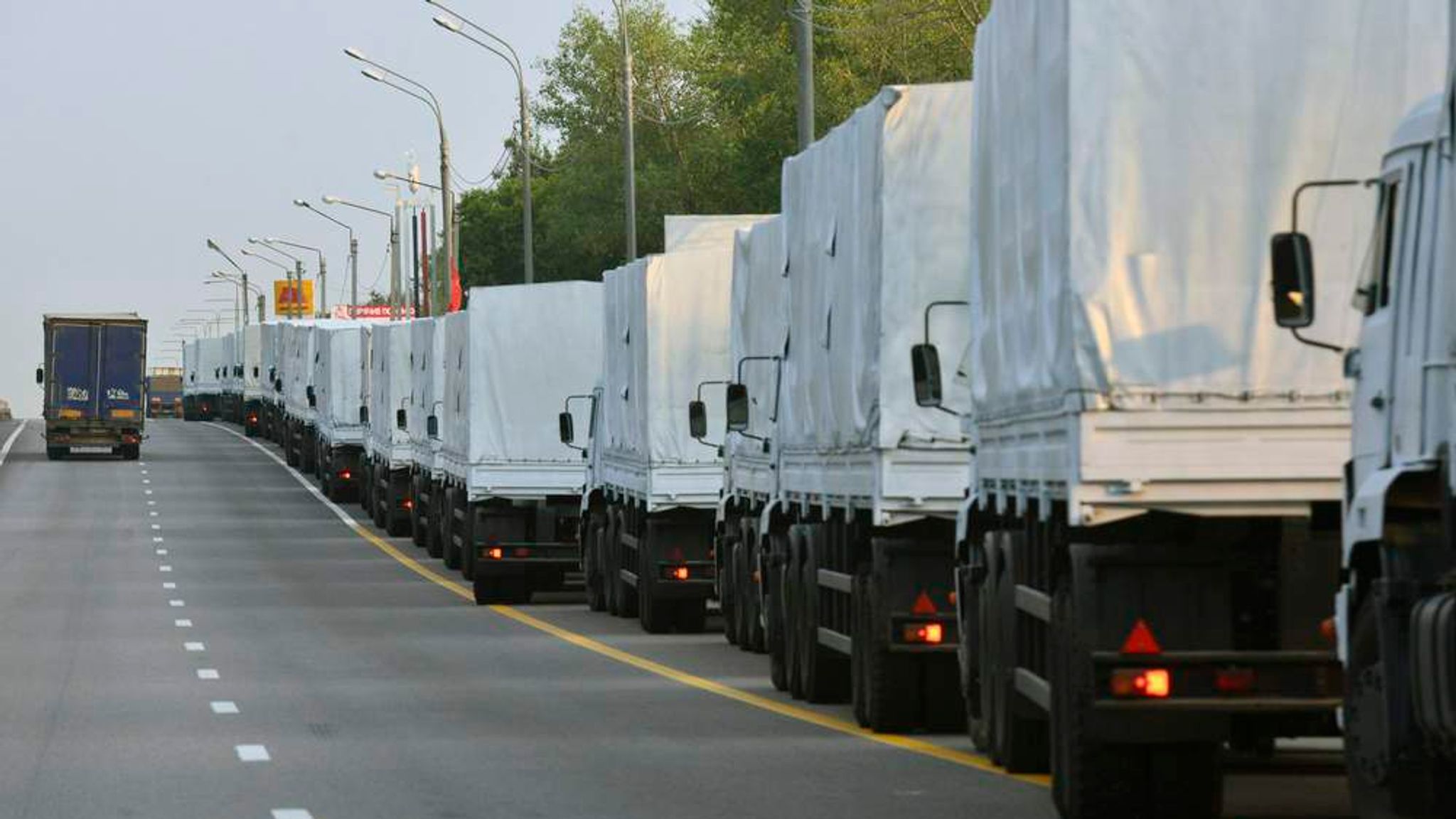 Ukraine Deaths Soar As Russian Lorries Halted | World News | Sky News