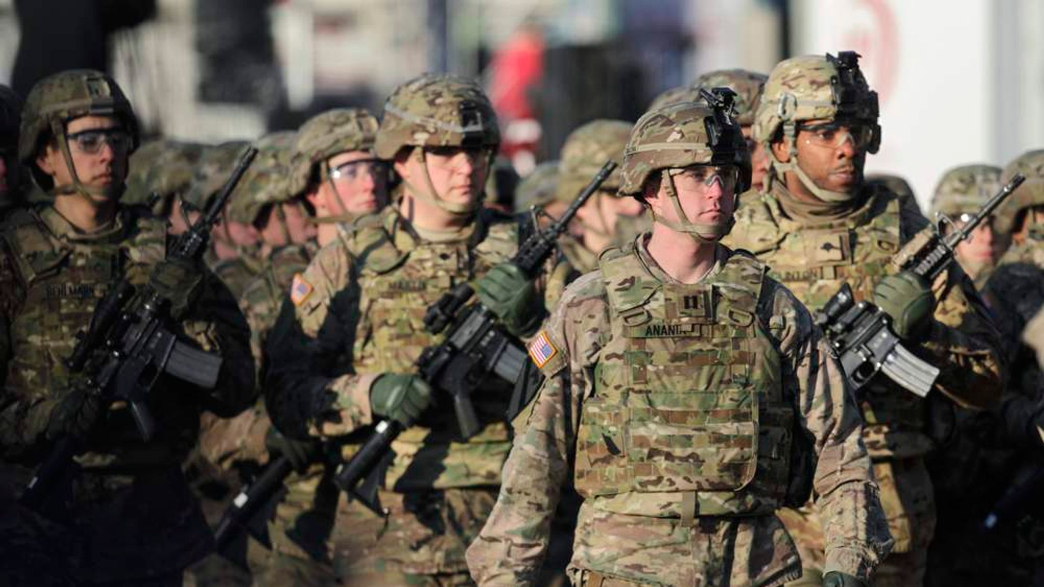 US Army 'To Cut 40,000 Troops In Next Two Years' | US News | Sky News