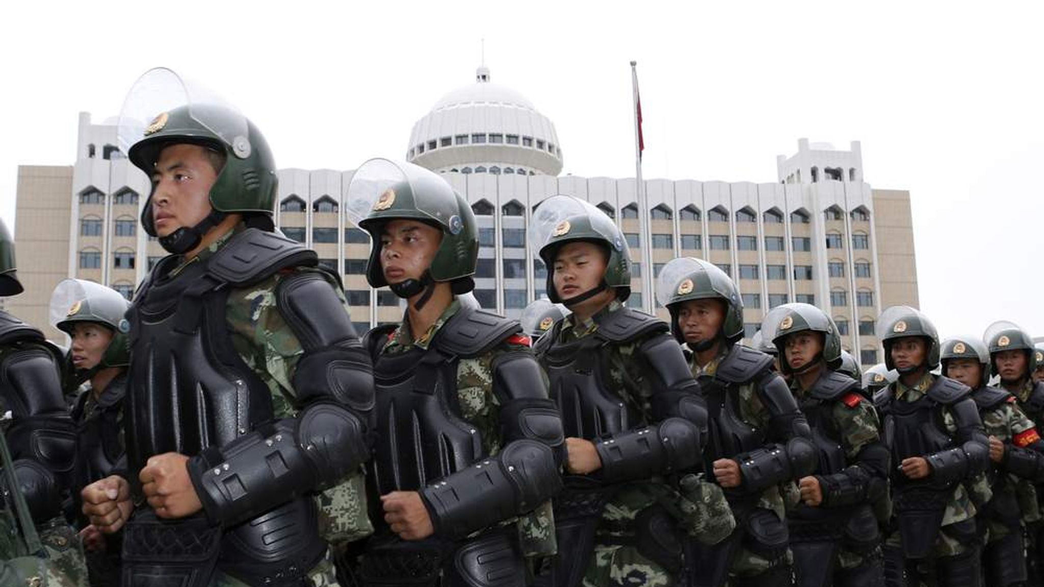 China: Thirteen Dead In Police Station Attack | World News | Sky News