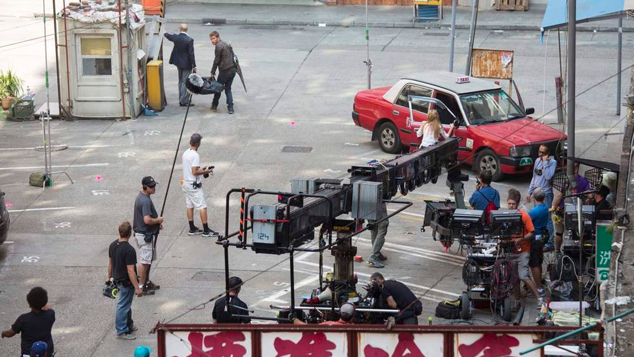 Transformers Filming Transformers Filming Disrupted By Gangsters | Ents & Arts News | Sky News
