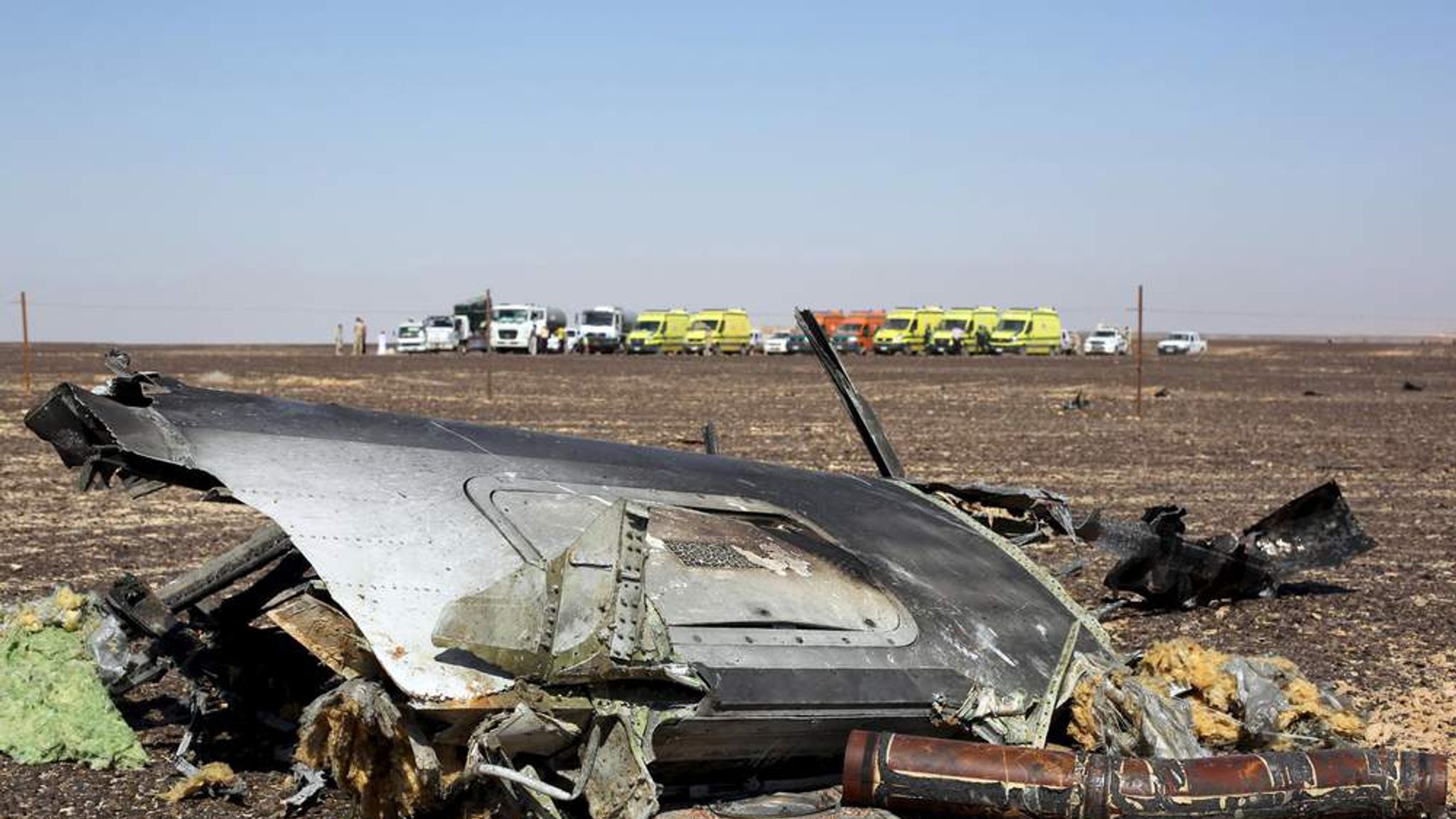 Crash: Egypt's Lack Of Transparency Unacceptable | World News | Sky News