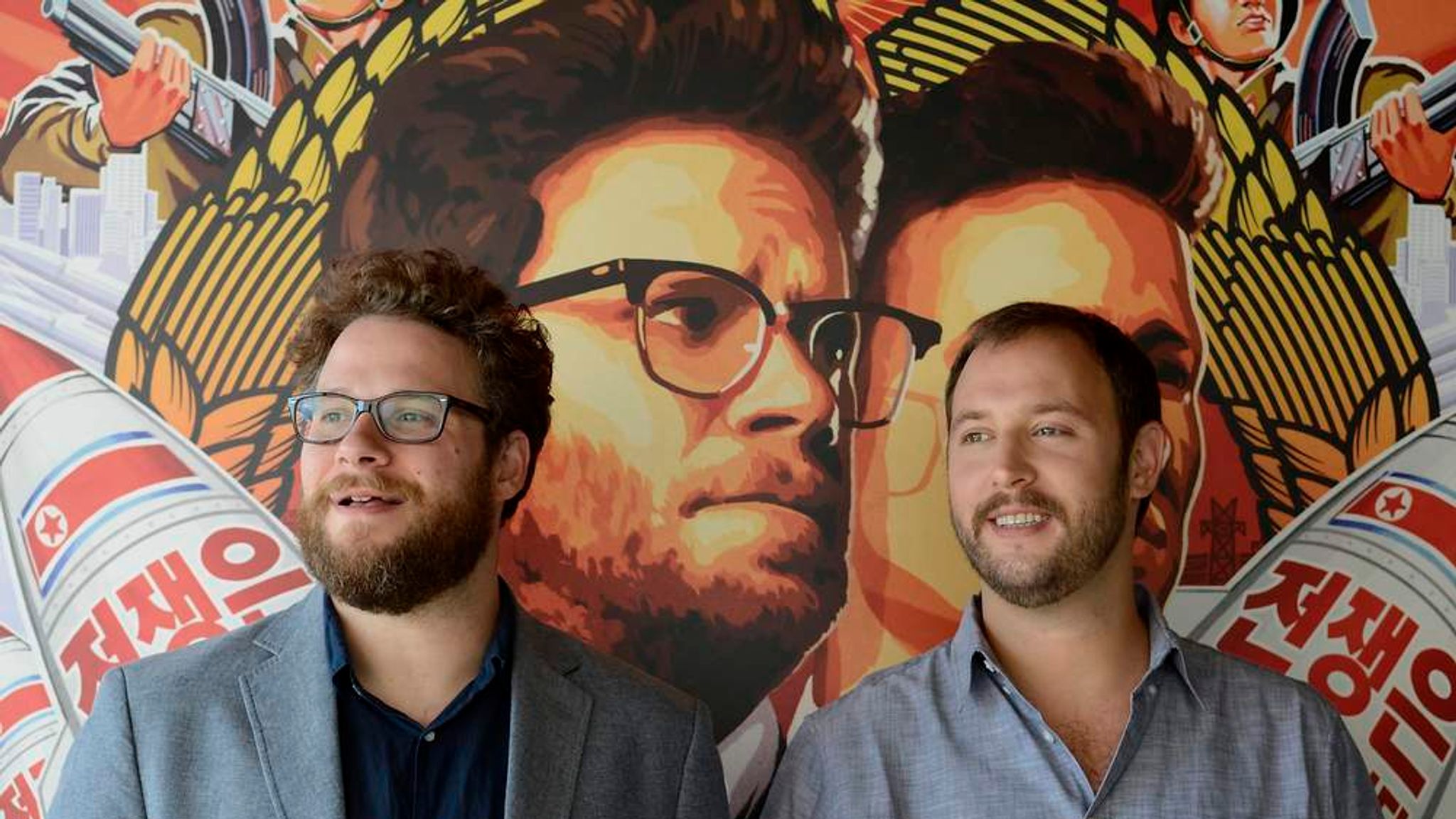 Rogen And Franco's Kim JongUn Film Is 'War' World News Sky News