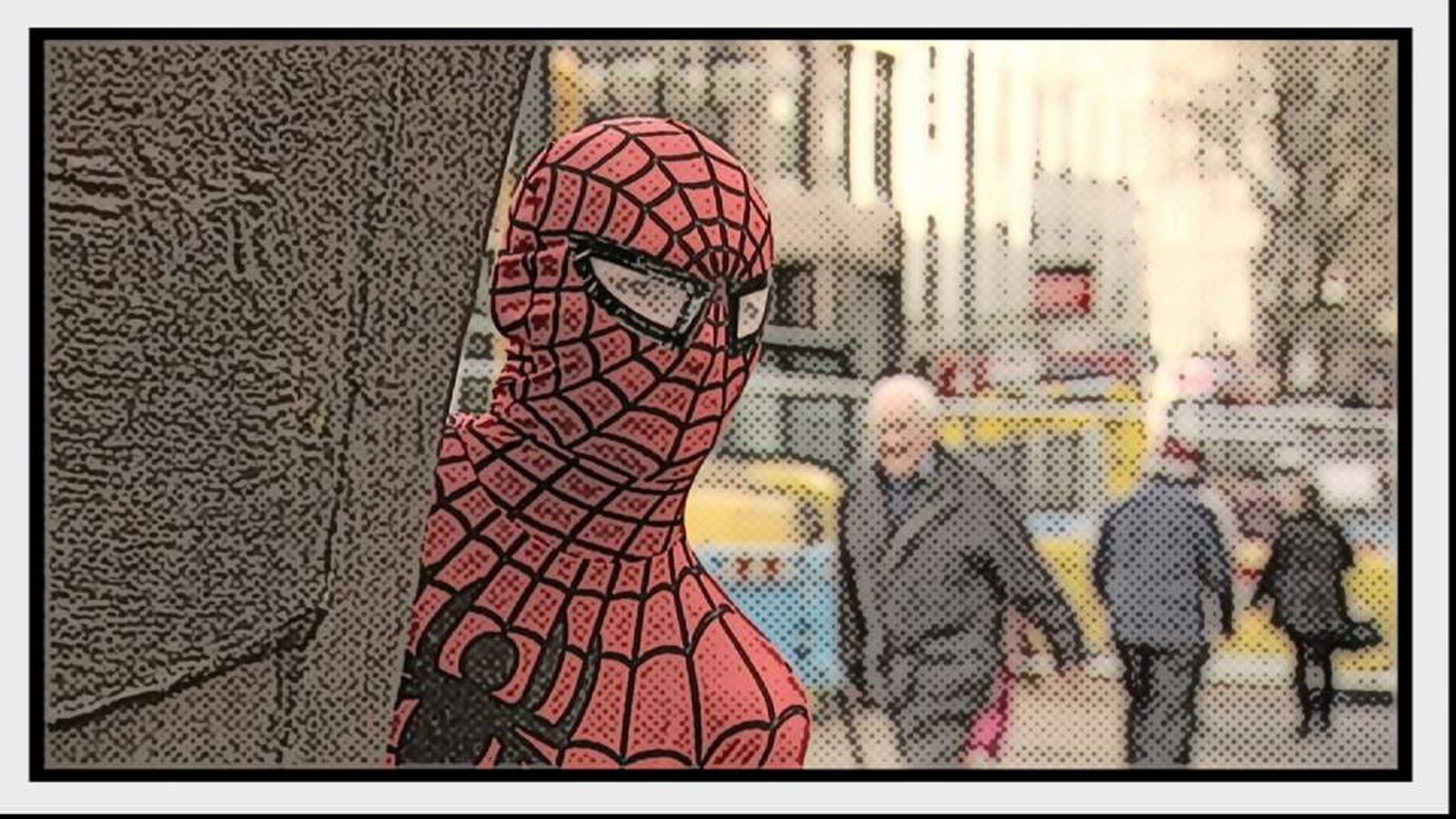 Midlands Marvel: 'Spider-Man' Helps Feed Homeless | UK News | Sky News