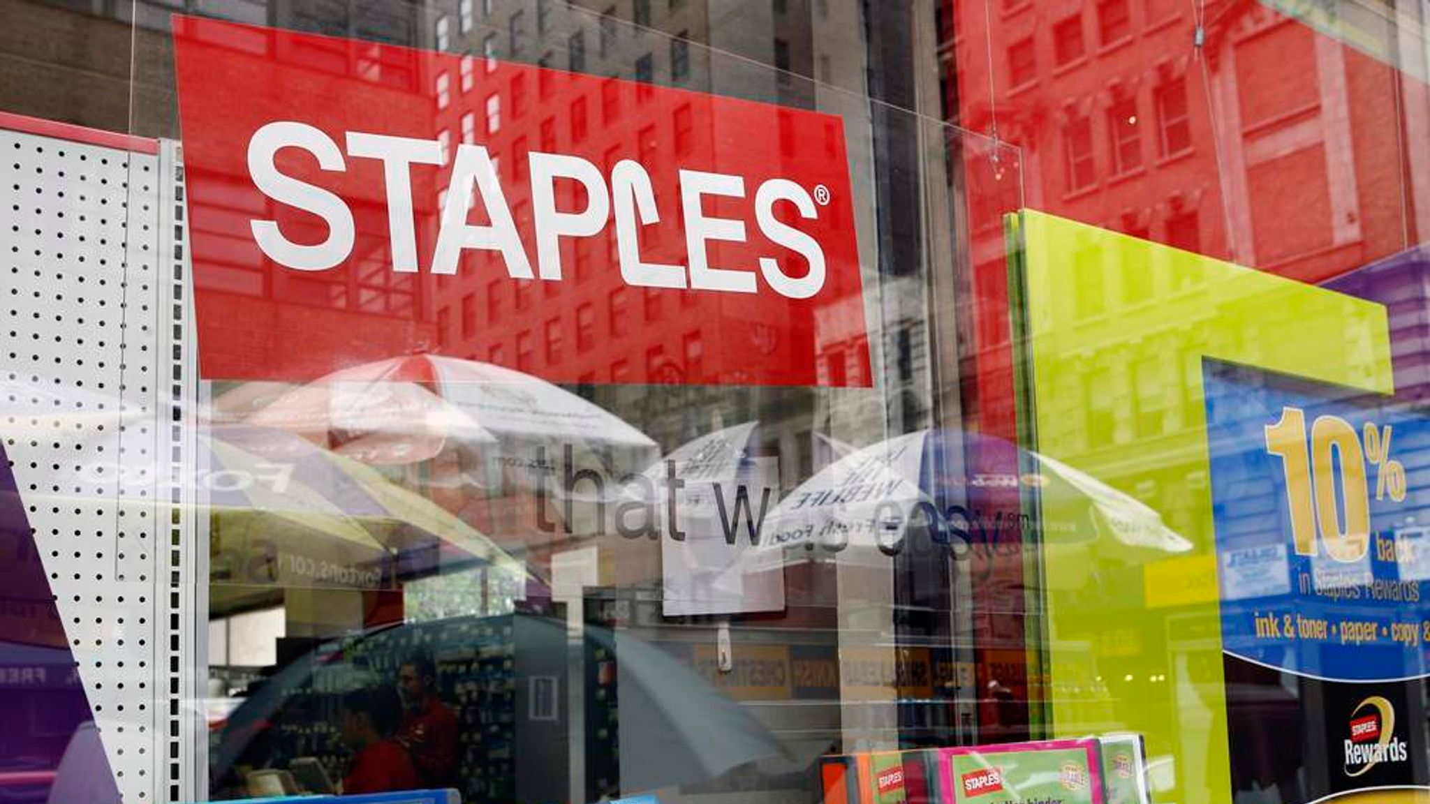 Staples Agrees To Buy Office Depot for $ | US News | Sky News