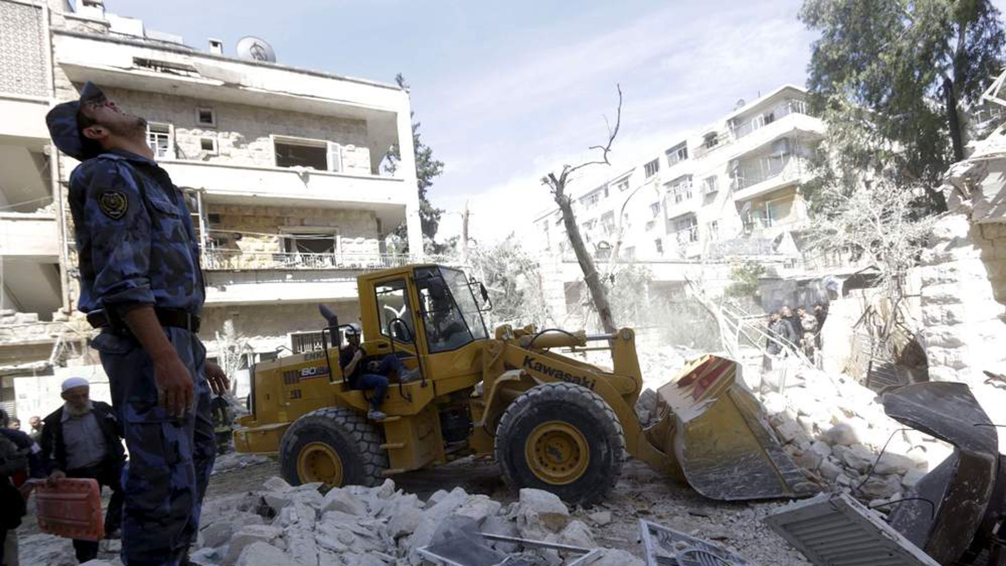 Amnesty Slams Syria Over Barrel Bombs World News Sky News   Syria1 1 3530504 