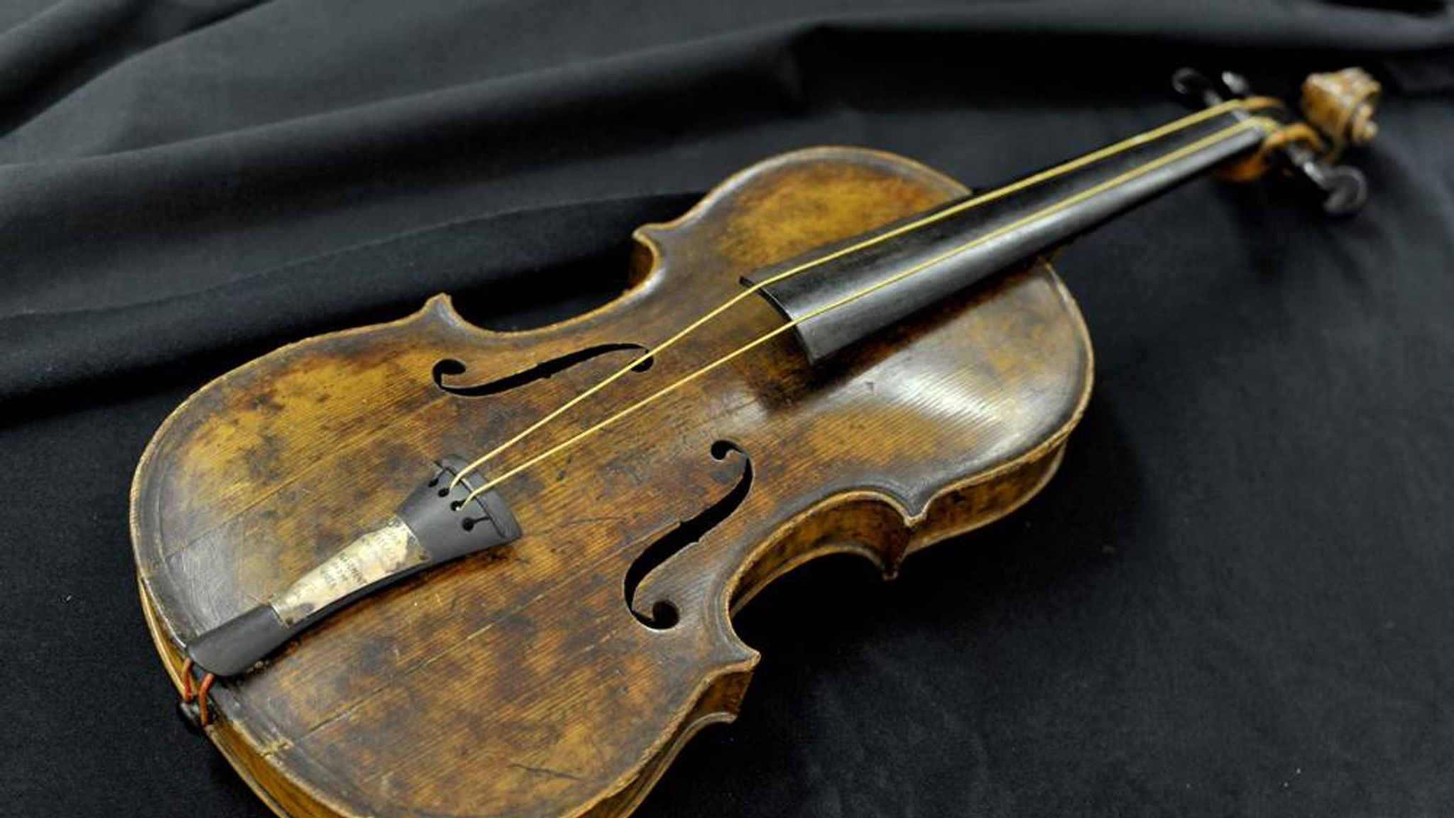 Titanic Violin Sells For Record £900,000 | UK News | Sky News