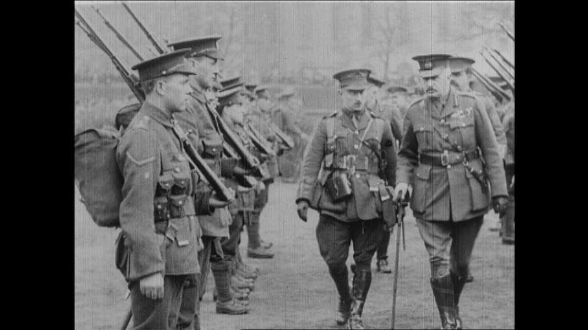 Hidden Stories Revealed Through WW1 Footage | UK News | Sky News