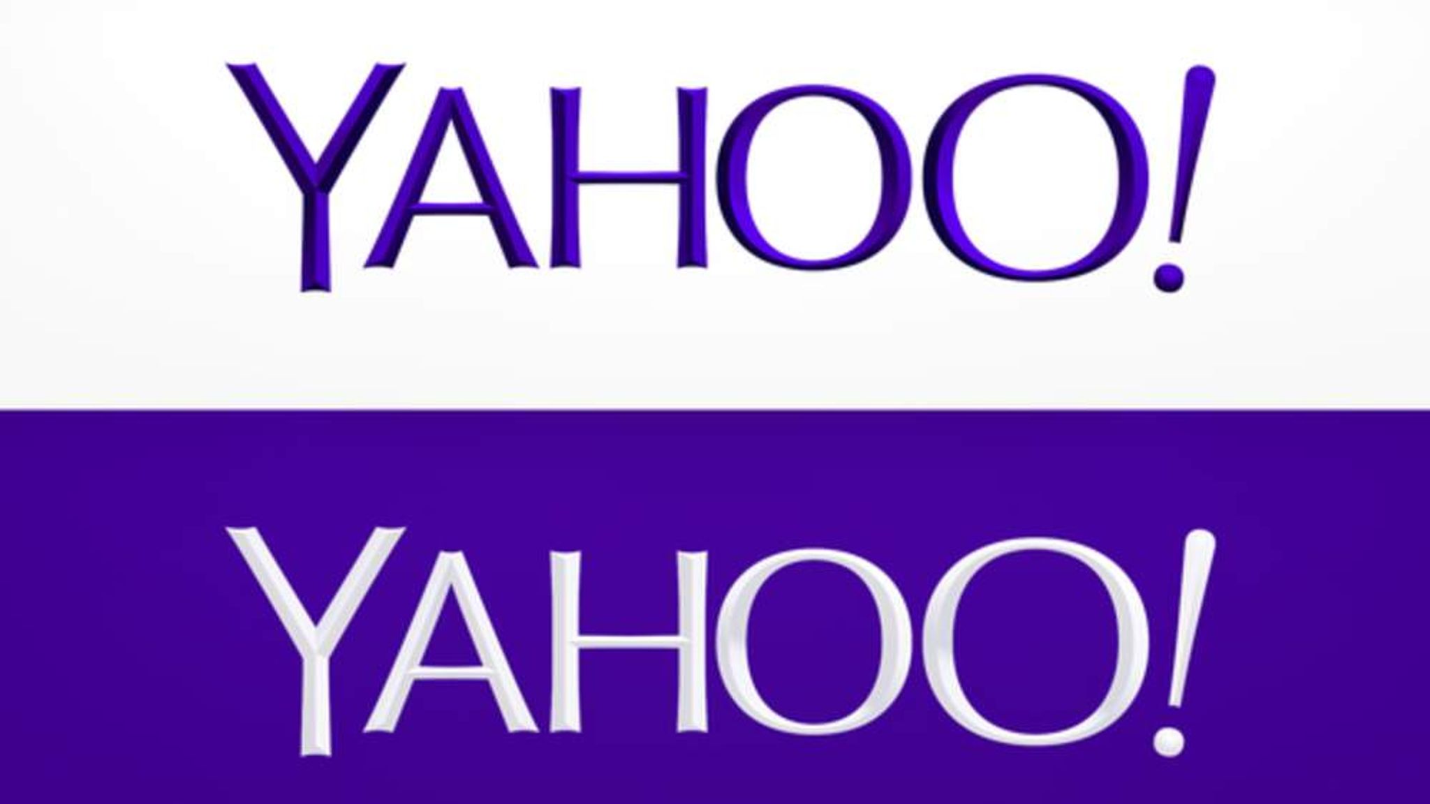 yahoo logo design