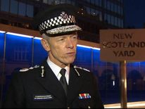 Metropolitan Police Commissioner Sir Bernard Hogan-Howe