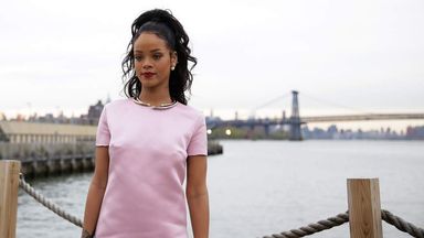 Rihanna Latest Star In Alleged Nude Photo Leak Ents & Arts News Sky