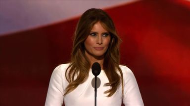 Melania Trump: From Model To Us First Lady 