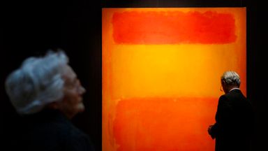 Rothko Painting Defaced: 'Yellowist' Arrested | UK News | Sky News