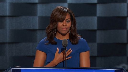 Michelle Obama makes impassioned appeal for voters to choose Hillary Clinton.