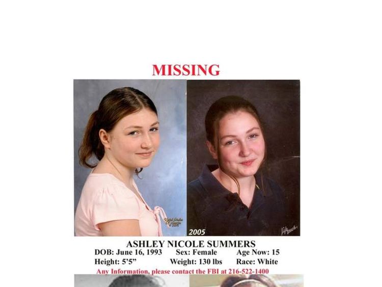 Ashley Summers Search For Missing Ohio Girl