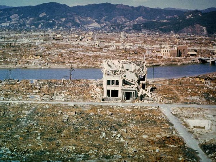 hiroshima atomic bomb aftermath pictures