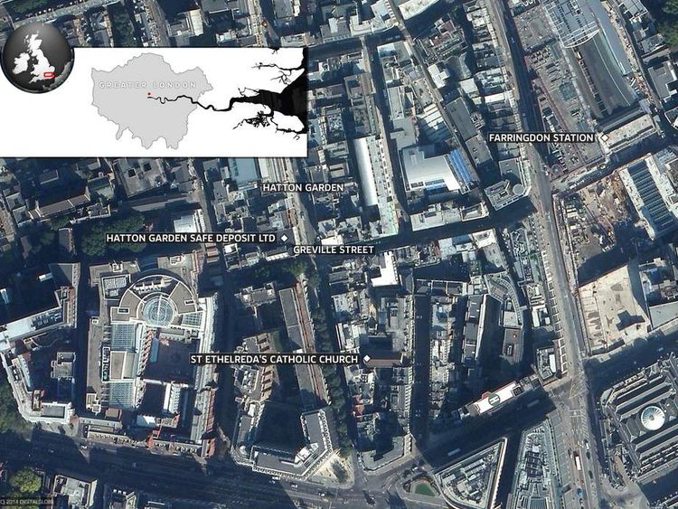 Safe Deposit Boxes Raided In Jewellery Quarter