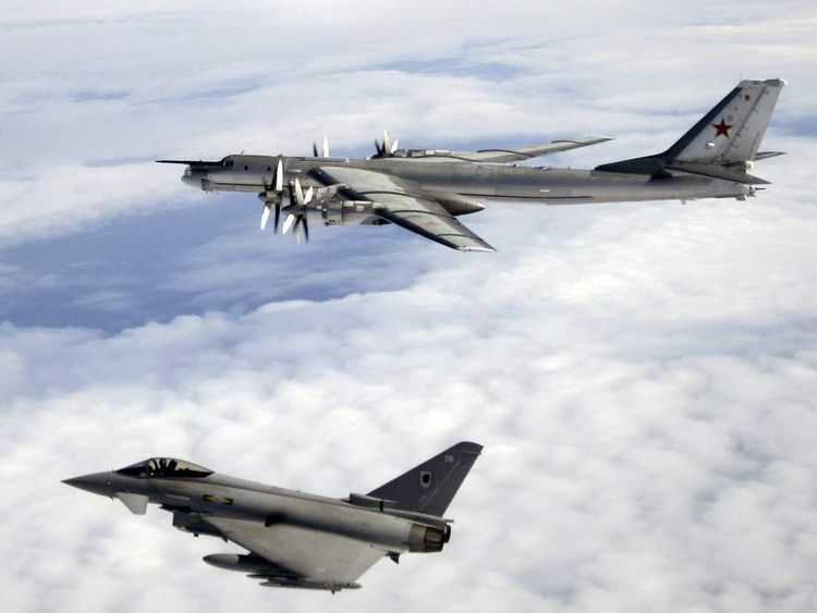 RAF Jet Chases Russian Planes Away From UK