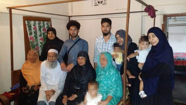 Missing Luton family.
