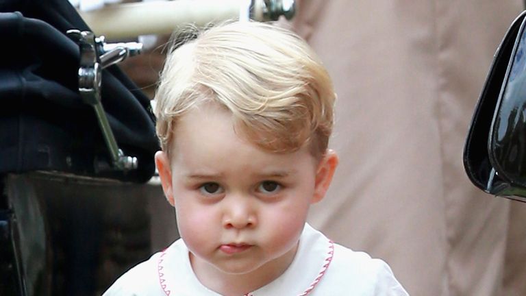 Charity Boss' Prince George Comments Probed | UK News | Sky News