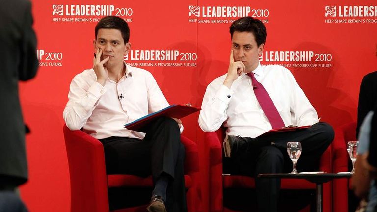 David and Ed Miliband