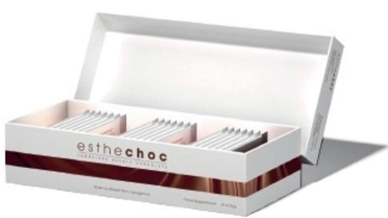 ESTHECHOC, the world's first Beauty Chocolate, will be presented next month at the Global Food Innovation Summit in London