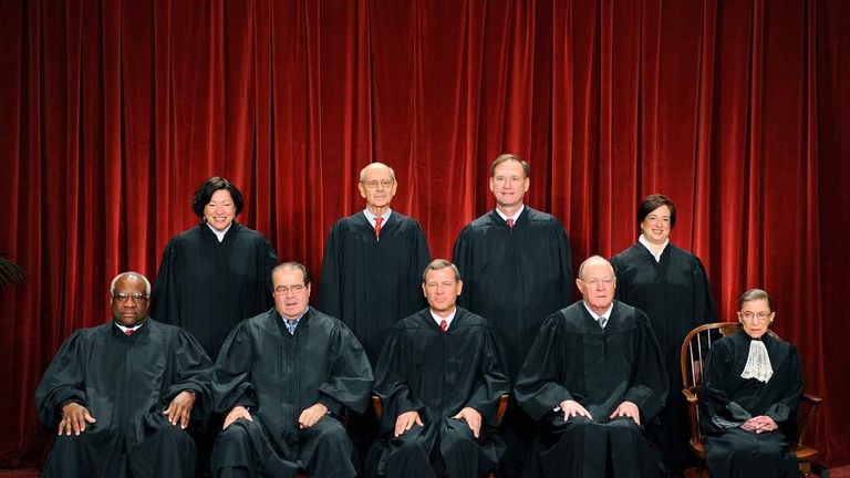 9 justices of the supreme court